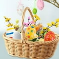 thumbnail image 5 of GASTROPOD 2026 New Easter Basket Easter Candy Storage Basket Decorative Centerpiece Empty Picnic Basket Woven Basket for Candy Gifts Celebration, 5 of 6