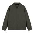 thumbnail image 1 of Wyzesi Winter Coats for Dogs Water Proof Retro Jacket Men's Spring and Autumn Flying Jacket Trendy Workwear Standing Baseball Jacket Christmas Sweater for Men, 1 of 4