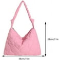 thumbnail image 6 of LinYooLi Quilted Tote Bag Puffer Bag for Women Puffy Hobo Bag Lightweight Quilted Padding Shoulder Bag Knot Design, 6 of 6