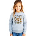 thumbnail image 4 of Tis The Season Fall Sweatshirt for Women, Teens & Youth Pumpkin, Ghost Halloween Sweater Gray Sweatshirt Youth Small, 4 of 5