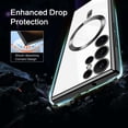 thumbnail image 5 of Designed for Samsung Galaxy S23 Ultra 5G Case Clear Compatible with MagSafe Ultra Shockproof Protective Cell Phone Cases Cover Flexible Covers Soft Edge case for Galaxy S23 Ultra case, 5 of 14