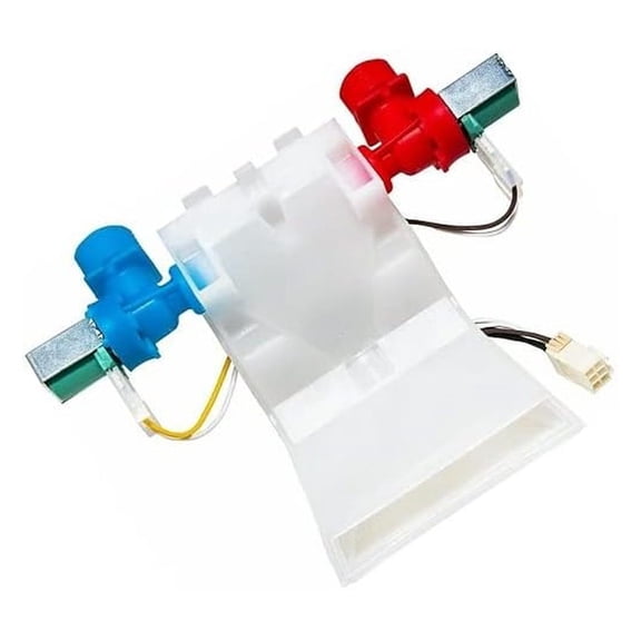Washer Water Inlet Valve for Estate Washing Machines - Replacement Part W10144820 - Compatible with ETW4400XQ0, ETW4400WQ0, ETW4400WQ1