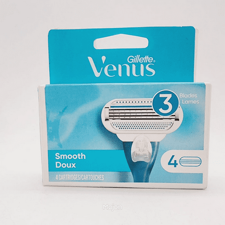 Gillette Venus 4 Cartridge Blades Razor Refill For Women