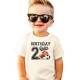 thumbnail image 3 of 2nd Birthday Baller Shirt for Boys Sports Theme Party T-Shirt for 2 Year Old Toddler Natural Shirt 18 Months, 3 of 5