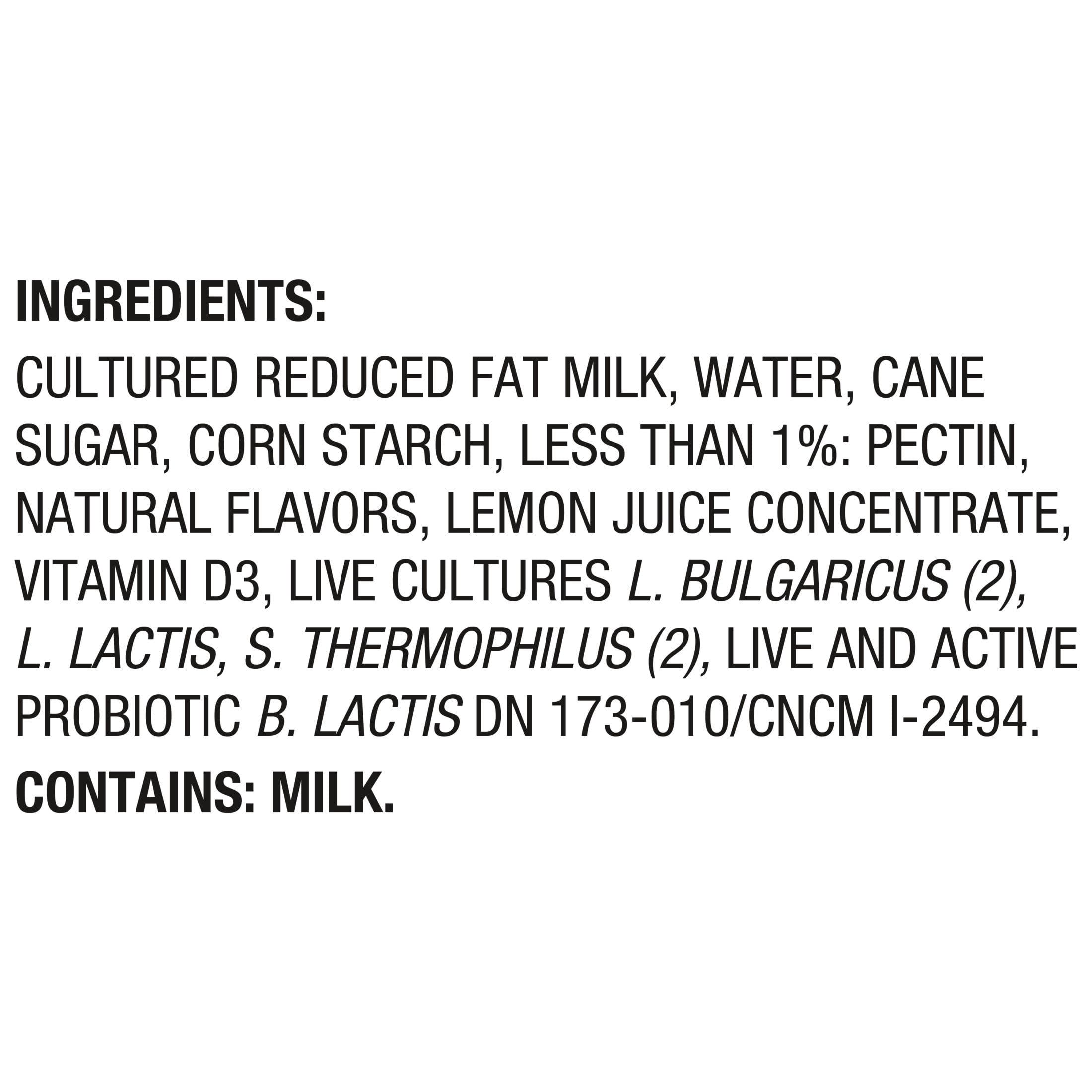 Activia Vanilla Low Fat Probiotic Yogurt Cups, Helps Support Gut Health, 4 oz, 12 Count