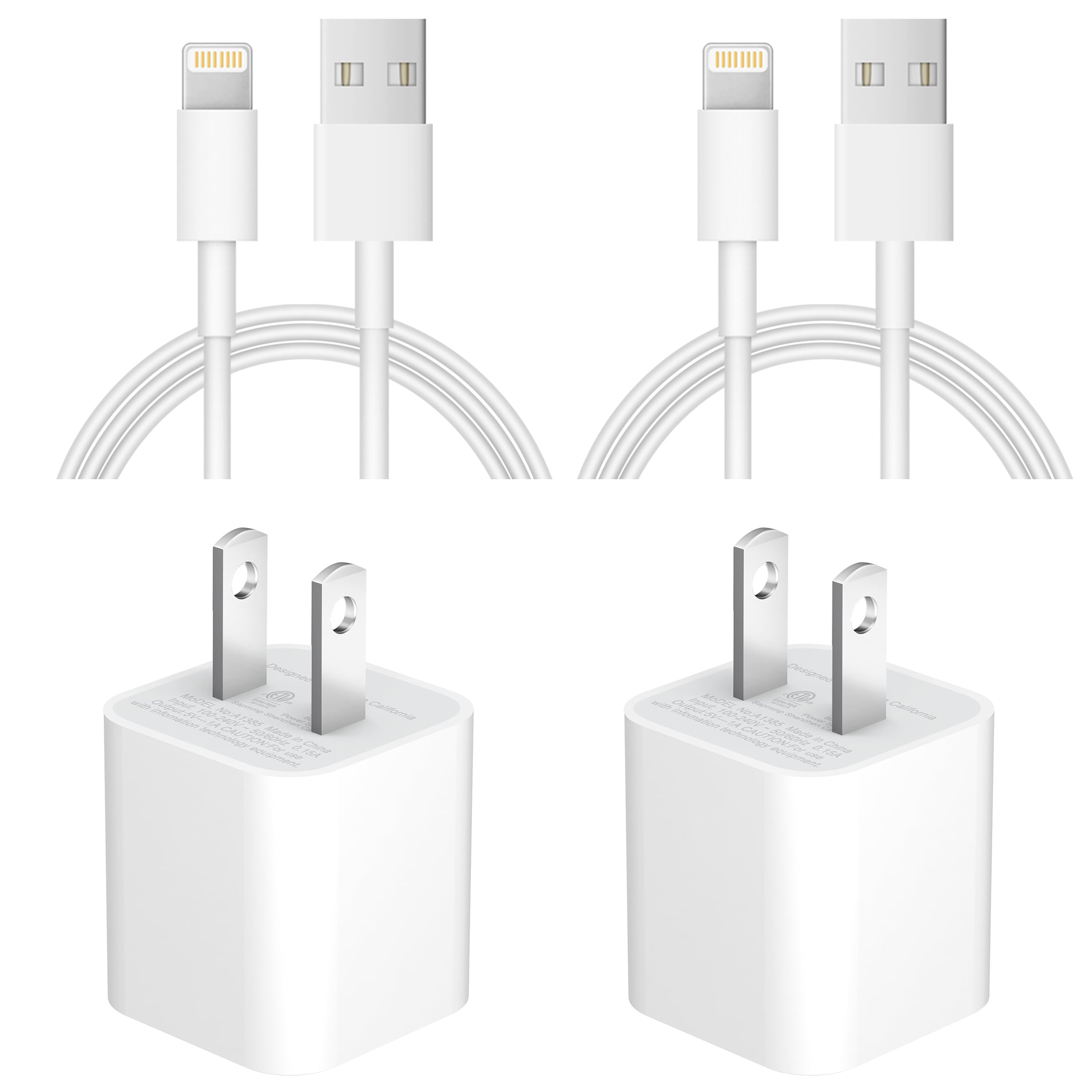 iPhone Charger-Apple MFi Certified-Lightning Cable to USB 2-Pack Fast Wall Charger Cable Compatible with iPhone 13/13Pro/12/12 Pro/11/11Pro/XS/Max/XR/X/8/8 Plus iPad