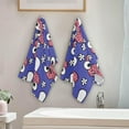 thumbnail image 4 of Cartoon Autumn Mushroom Hand Towels, Cute Kitchen Towel Ultra Soft and Absorbent,Decorative Fingertip Face Towel for Bathroom Hotel, 2 PCS, 28.3"x 14.4", 4 of 6