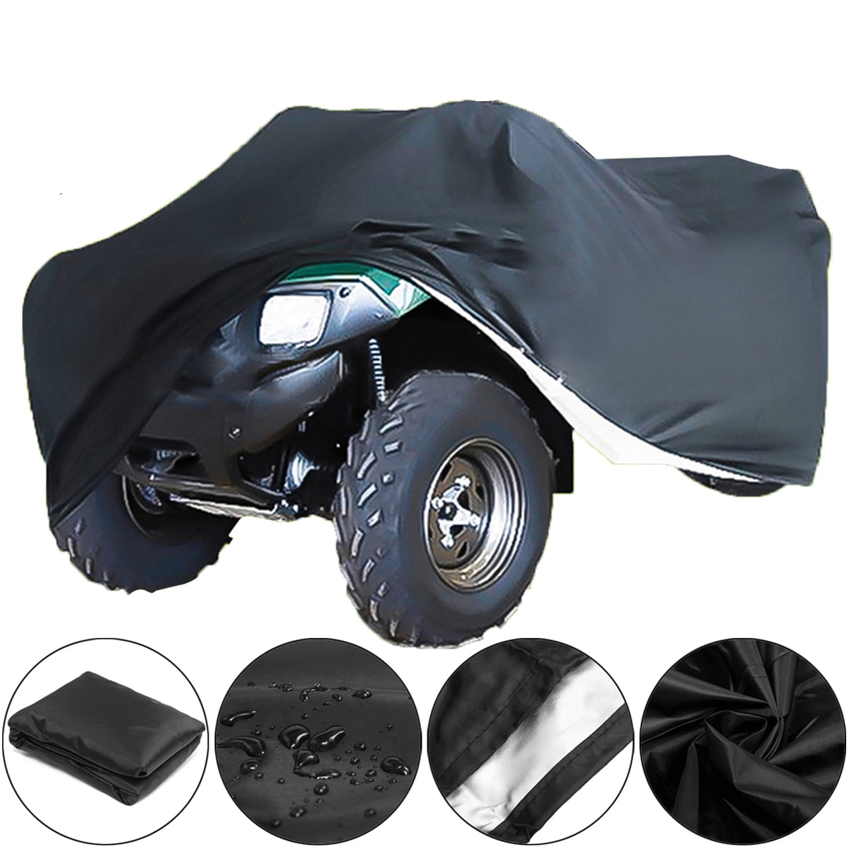 57'' Riding Lawn Mower Tractor Cover Garden Outdoor Yard UV Protector Waterproof 57'' Riding Lawn Mower Tractor Cover Garden Outdoor Yard UV Protector Waterproof
