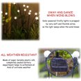 thumbnail image 3 of Paquete de 4 10 luciérnagas LED con energía solar (4 piezas, blanco cálido), luces decorativas impermeables para exteriores, luces de jardín oscilantes para paisaje de caminos, balanceo cuando sopla, 3 of 5