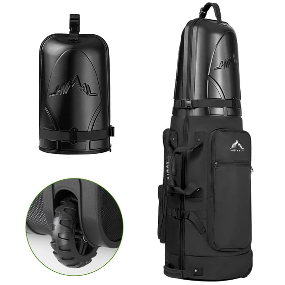 Bolsa de viaje de golf UNIHIMAL con funda rígida en la parte superior 1680D Oxford