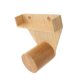 thumbnail image 4 of Soporte de pared para tiza de billar y accesorios de billar con soporte triangular para bolas. Color de madera, 4 of 9