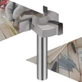 thumbnail image 4 of T Shape Cnc Router Bits 1/4 Shank Woodworking Milling Cutter For Wood Mdf, 4 of 7