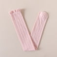 thumbnail image 6 of Eltusu Girls Knee-High Socks, Casual Knitting Cotton Stretchy Tight Dance Socks Pink Size 3-10T, 6 of 7