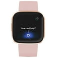 thumbnail image 4 of Fitbit Versa 2 Smartwatch Copper Rose (Petal) with Bonus Bands (Navy), 4 of 14