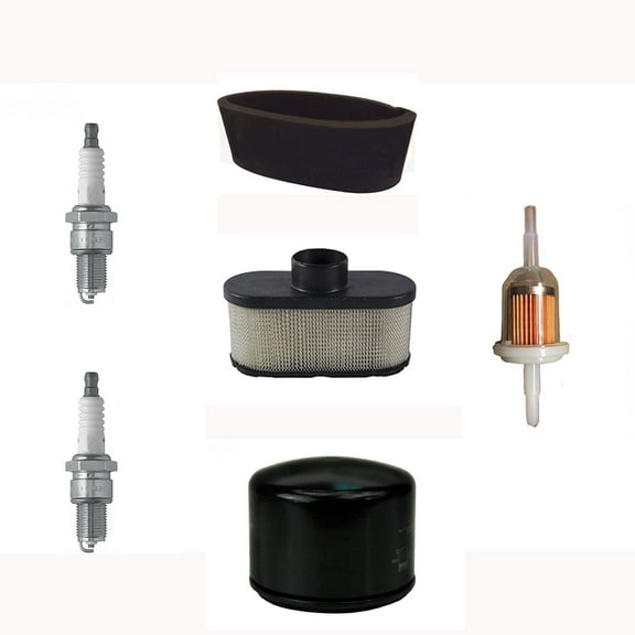 RAParts 603059 Engine Maintenance Kit Fits Hustler Raptor SD SDX 11013-7041 Fits Kawasaki Engines 33011 BF833 Filters Spark Plugs Fits NGK BPR4ES BPR6ES 6578 PMLF16108J