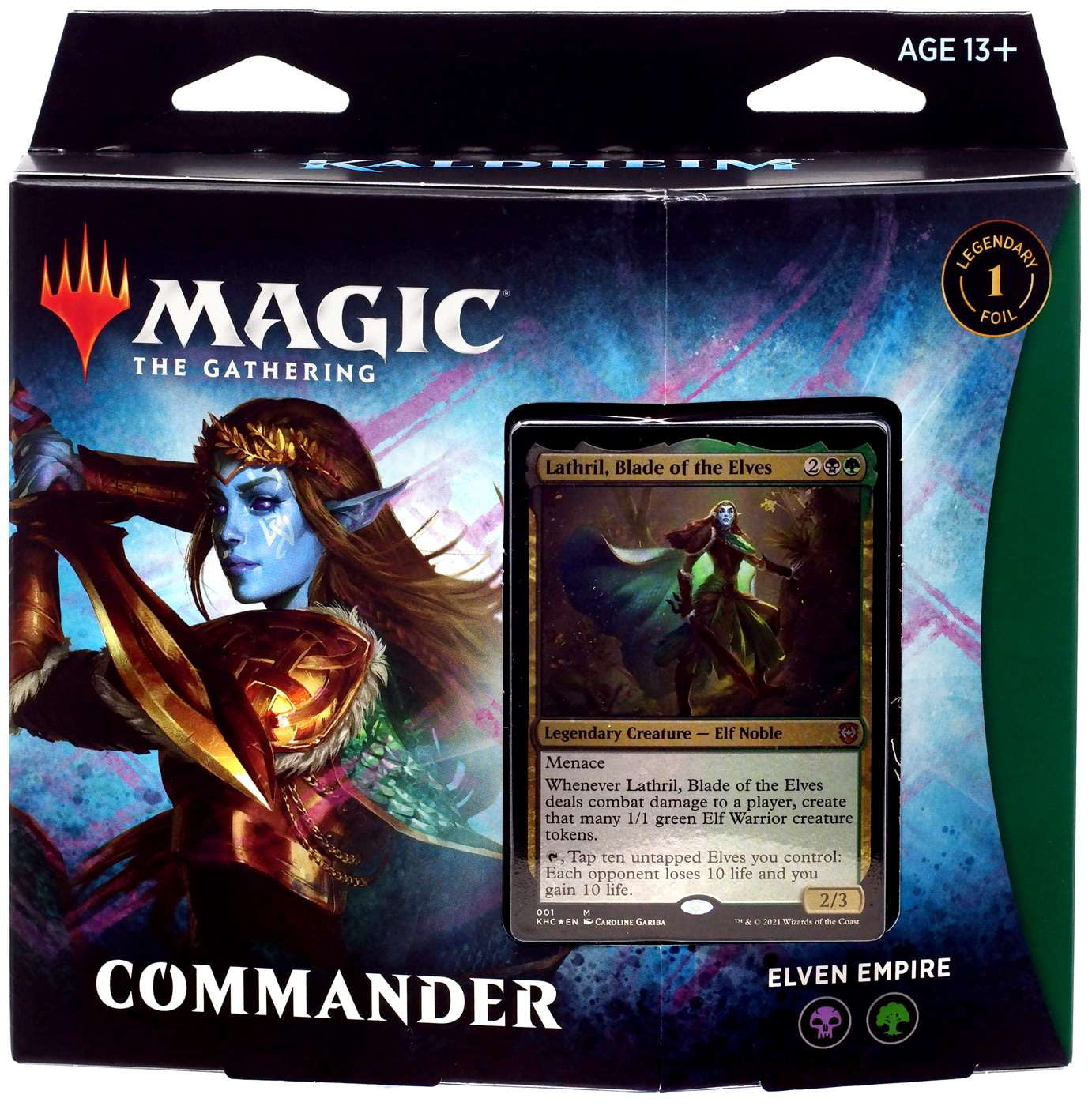 MtG Kaldheim Elven Empire Commander Deck