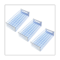 thumbnail image 1 of 3X Plastic Test Tube Stand Bracket Rack for 12-13MM Test Tubes 50 Hole Positions, 1 of 5