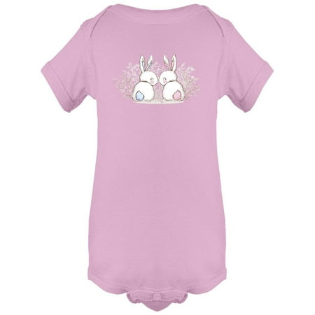 

Cute Bunny Couple Bodysuit Infant -Image by Shutterstock 6 Months