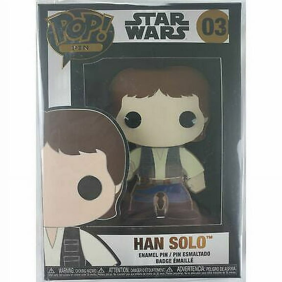 Funko Star Wars POP! Pins Han Solo Large Enamel Pin