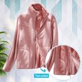 thumbnail image 2 of Aayomet Rain Coats For Women Rain Jackets for Women Waterproof with Hood Long Rain Coat Windbreaker Jacket,Pink XL, 2 of 5