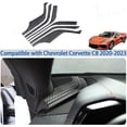 thumbnail image 7 of TNKI  Real Carbon Fiber Side Dashboard Panel Trim Sticker Compatible with Chevrolet Corvette C8 Stingray 2020-2023, Console Side Dash Board Panel Decoration Strip Sticker Accessories, 7 of 7