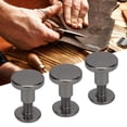 thumbnail image 3 of LHCER 50 Set 8mm Pure Copper Flat Head Rivets Leather Strap Screws Kit for Notebook Binding,Rivet,Metal Rivet, 3 of 7