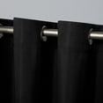 thumbnail image 3 of Exclusive Home Curtains Loha Linen Grommet Top Curtain Panel Pair, 54x96, Midnight, 3 of 6