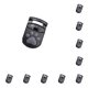thumbnail image 3 of sweethay Rizadores de pestañas con almohadillas de silicona Clips para rizar pestañas rápidas Herramienta de viaje Accesorios de belleza Type1 NO1, 3 of 6