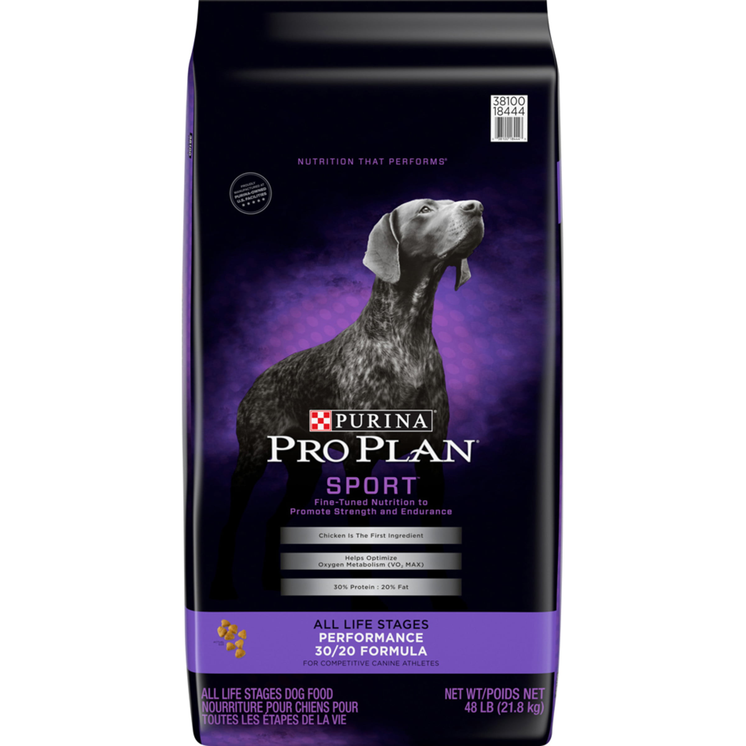 Purina Pro Plan High Calorie, High Protein Dry Dog Food, 30/20 Chicken