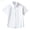 White 1, variant on Girls Short Sleeve Button Down Shirts Summer School Uniform Shirts For Kids Toddler Girls Basic Casual Sizes 3-4 Years(White)