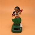 thumbnail image 6 of Solar Hawaiian Dance Figure Car Dashboard Toy Lovely with Solar Panel Shaking Head Doll Dancing Figure Toy for Bedroom Family Desk, 6 of 6