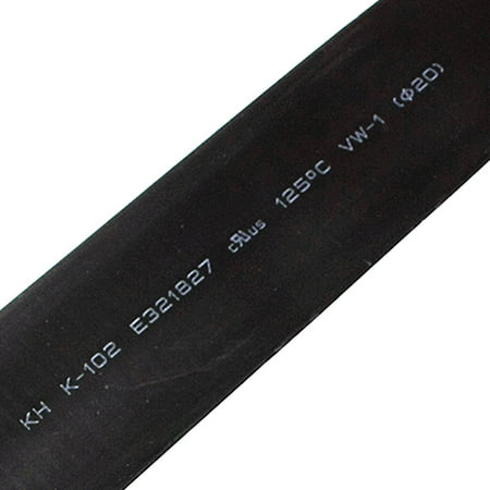 20mm Diameter Heat Shrinkable Tube Shrink Tubing Black