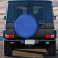 thumbnail image 3 of Kdxio Blue Glitter for Tire Cover Wheel Protectors Tyre Covers Weatherproof Wheel Covers Universal Fit for Trailer Rv SUV Truck Camper Travel Trailers 17 inch, 3 of 8