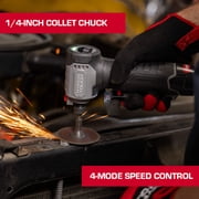 Hyper Tough 12V Brushless Cordless Die Grinder with 1.5Ah Battery