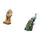 thumbnail image 5 of Majestuosa escultura de león y pavo real. Elegante figura de animal para decorar , oficinas, hogares, dormitorios, salas de estar o estanterías., 5 of 8