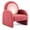 Red, variant on Ktaxon Kids Sofa with Wooden Frame, Teddy Velvet Toddler Accent Chair with Ombre Backrest, Curved Design for Playroom or Bedroom Red