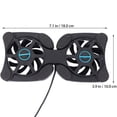 thumbnail image 3 of Mini Foldable USB Cooling Fan Octopus Notebook Cooler Cooling Pad Stand Double Fans for Notebook Laptop, 3 of 9