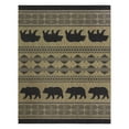 thumbnail image 5 of Paseo 9' x 13' Brown and Black Animal Print Outdoor Rug, 5 of 5