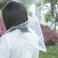 thumbnail image 3 of 10 pieces Transparent rain poncho disposable with hood, 3 of 4