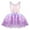 Lavender, variant on TiaoBug Kids Girls Sequin Ballet Leotard Tutu Dress Figure Skating Performance Dance Dresses Lavender 3