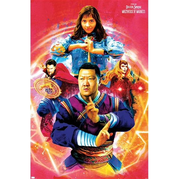 Marvel Doctor Strange in the Multiverse of Madness - Ensemble Wall Poster, 22.375" x 34"