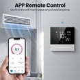 thumbnail image 3 of Termostato de Aire Acondicionado Central Inteligente con WiFi, Función de Calefacción y Refrigeración, Bobina de Ventilador de 3 Velocidades, Pantalla Táctil LCD, Termostato A, 3 of 5