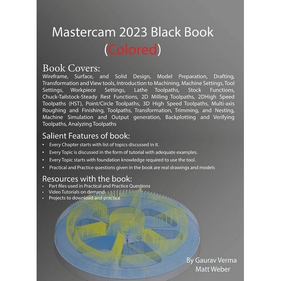 Mastercam 2023 Black Book: 3rd Edition (Hardcover)