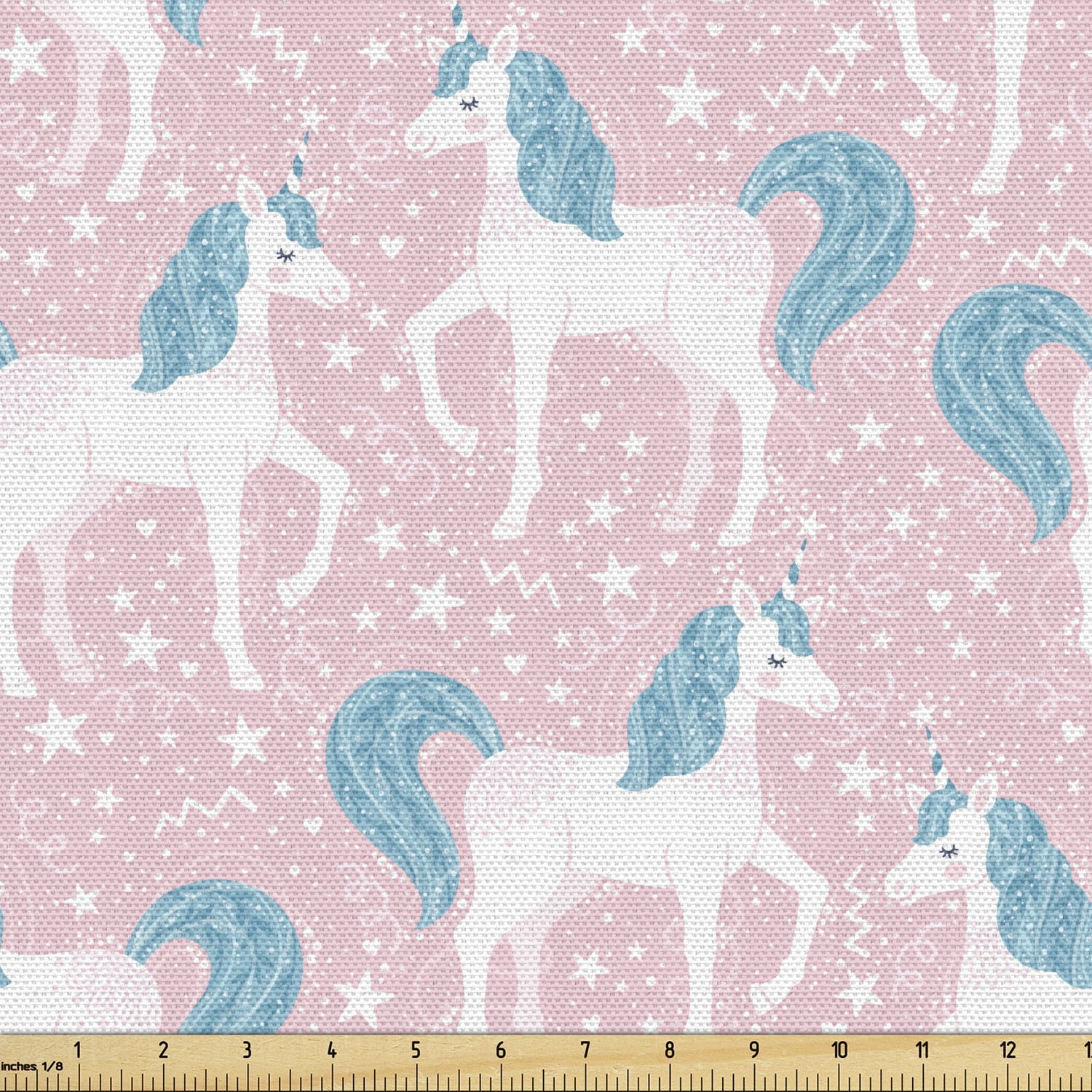 Moda Fabric Lavender Multiple Sizes Once Upon A Time Mythical Unicorns 