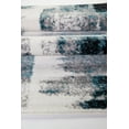 thumbnail image 5 of Ladole Rugs Kensington Boston Collection Geometric Pattern Made in Europe Area Rug Carpet in Teal Ivory, 7x10 (6'5" x 9'5", 200cm x 290cm), 5 of 5