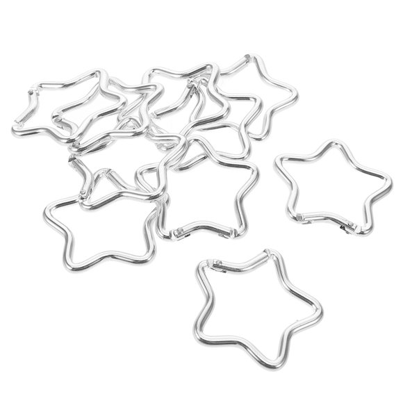 FOLOYORI 10Ud Clip Carabiner Estrella En Para Uso En Viajes Y Actividades Outdoor