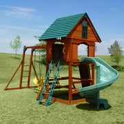 Country Cottage Wood Playcenter & Swing Set