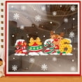 thumbnail image 5 of Large Christmas Window Sticker Christmas Elk Decorative Glass Cling for Doors Windows Store Displays and Home Decor Christmas Winter Decoration, 5 of 6