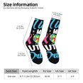 thumbnail image 2 of KLL I Love My Autism Print Cool Socks Men's Women's Crew Socks Funny Crazy Novelty Stockings, 2 of 6
