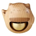 thumbnail image 1 of Wooden Door Opening Alert Chime for Home and Business Entry Notification with Decorative Wind Design, 1 of 7